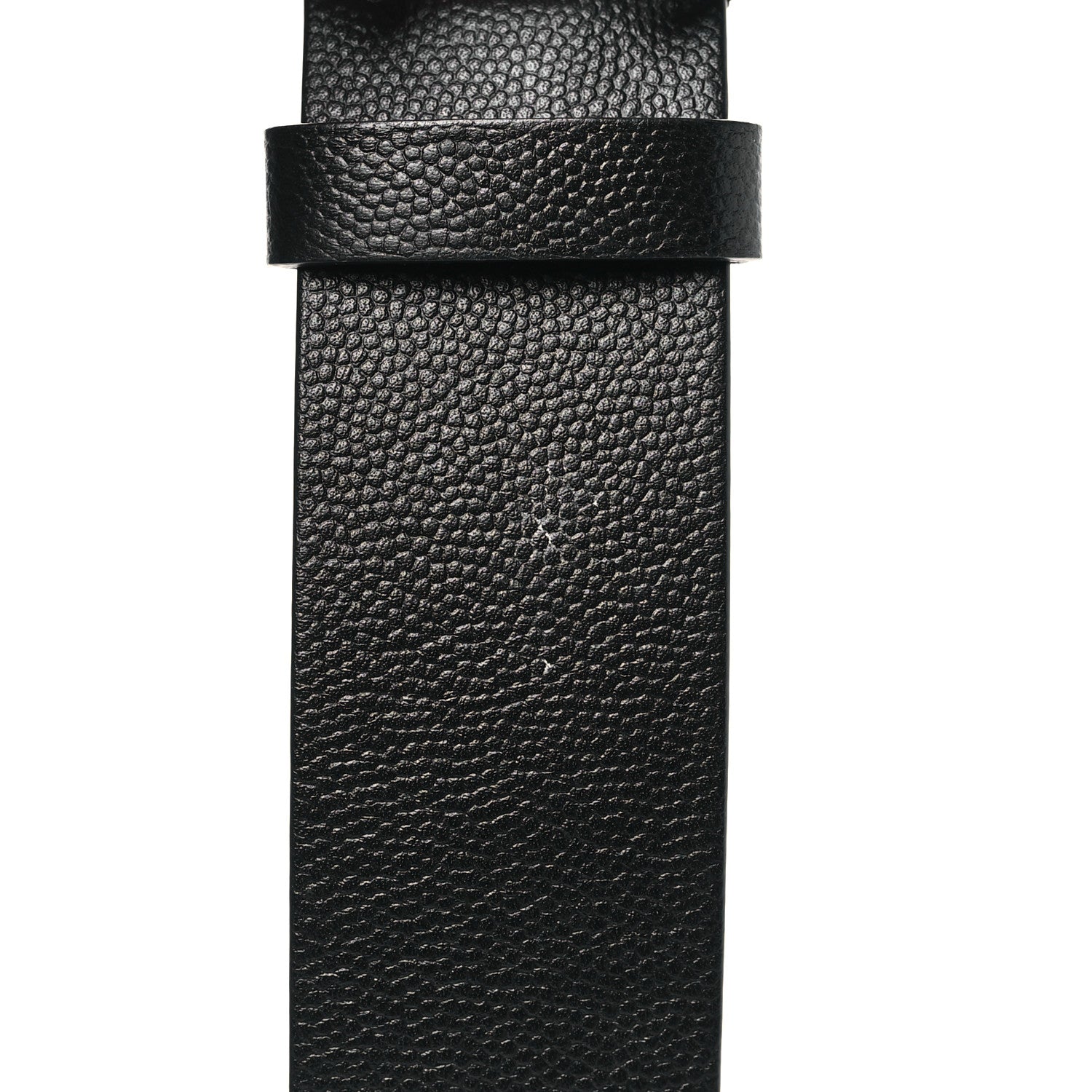 Chanel Caviar CC Logo Belt 95 38 Black 7 of 8