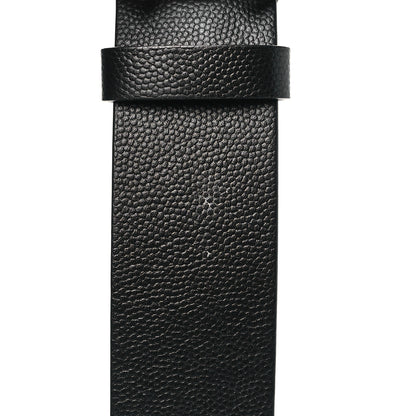 Chanel Caviar CC Logo Belt 95 38 Black 7 of 8