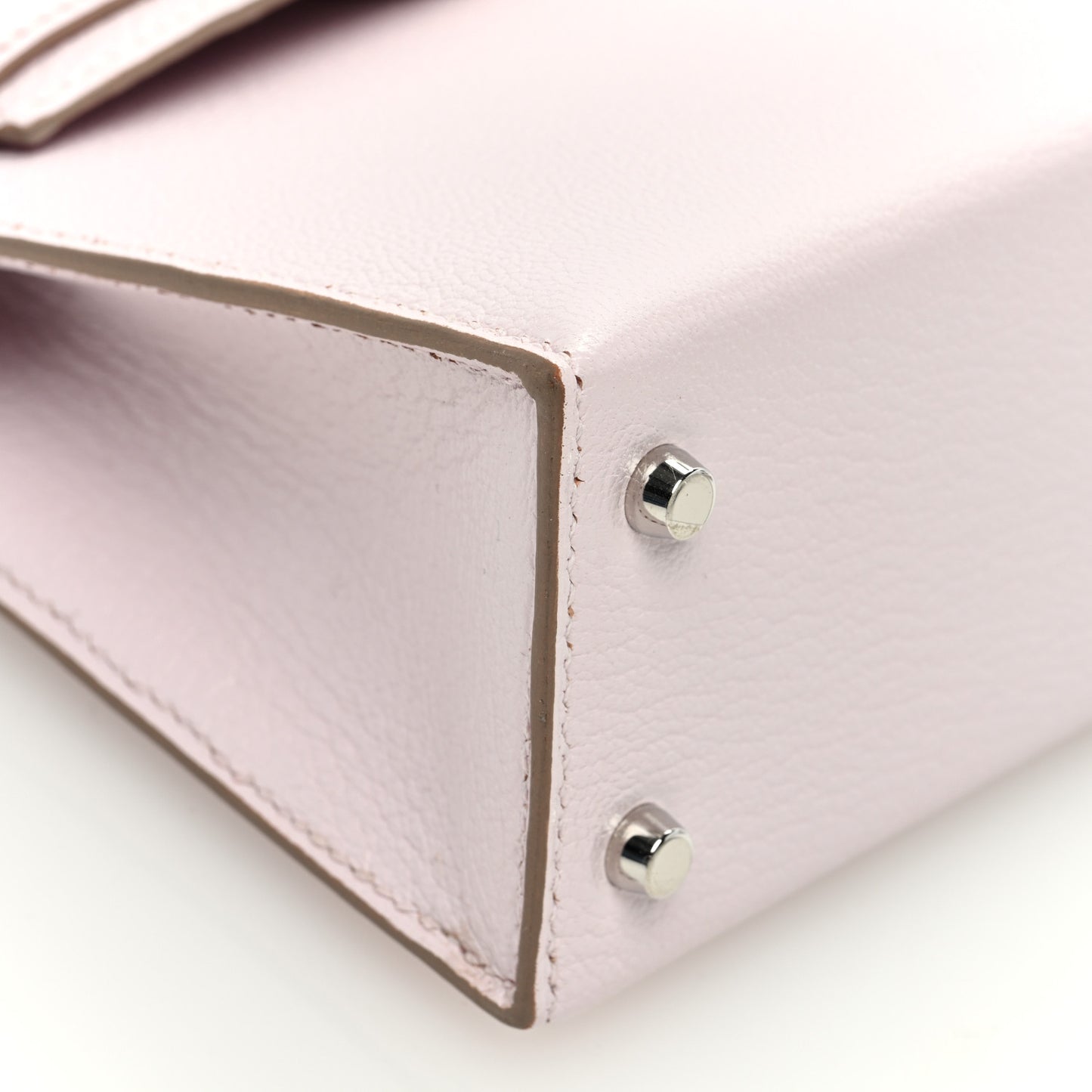 Chevre Mysore Mini Kelly Sellier 20 Mauve Pale