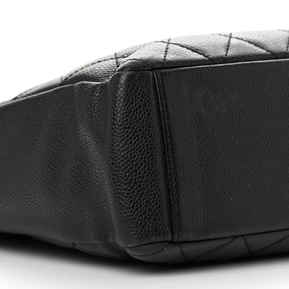Chanel Caviar Quilted Petit Shopping Tote PST Black 10 of 15