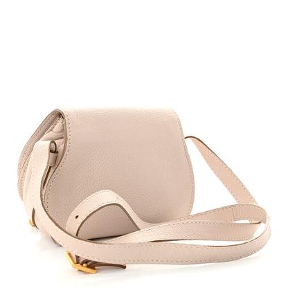 Chloe Calfskin Mini Marcie Round Crossbody Bag Blush Nude 3 of 11