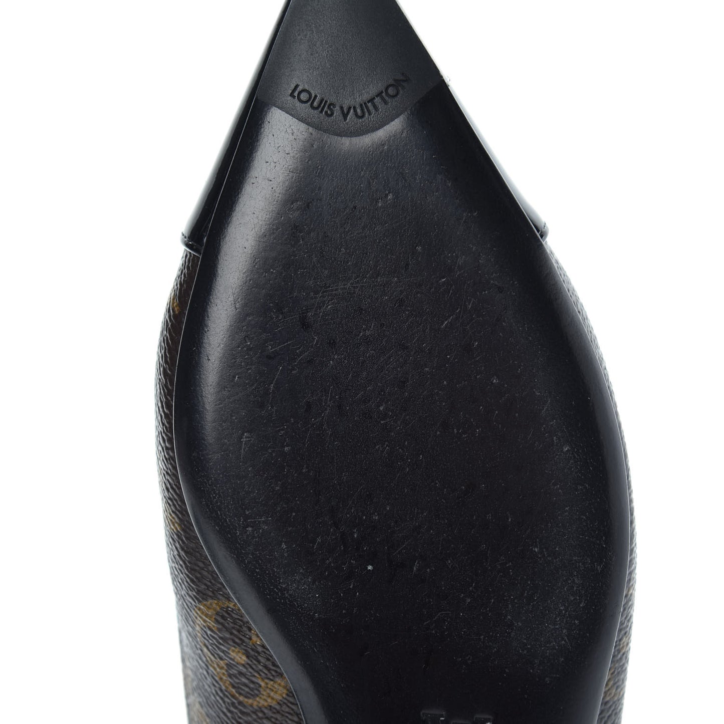 Patent Monogram Fetish Ballerina Flats 37.5