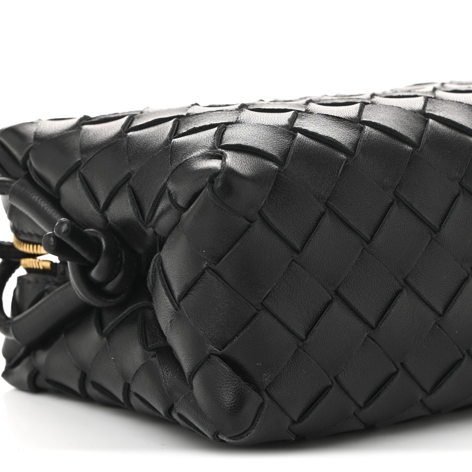 Bottega Veneta Nappa Intrecciato Mini Loop Camera Bag Black 8 of 9