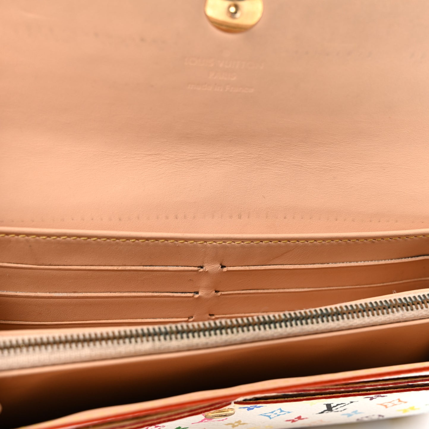 Monogram Multicolor Sarah Wallet White Grenade