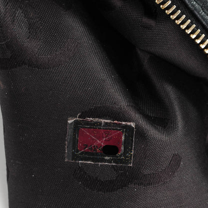 Chanel Calfskin Diamond Stitch Surpique Shoulder Bag Black 7 of 7