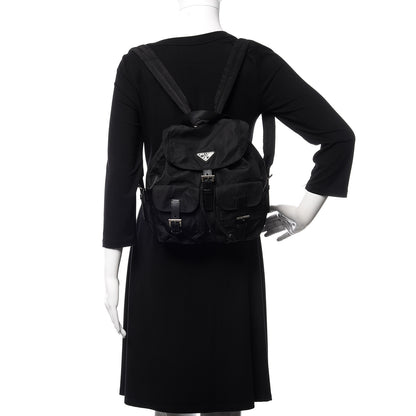Prada Tessuto Nylon Vela Small Backpack Black 2 of 10