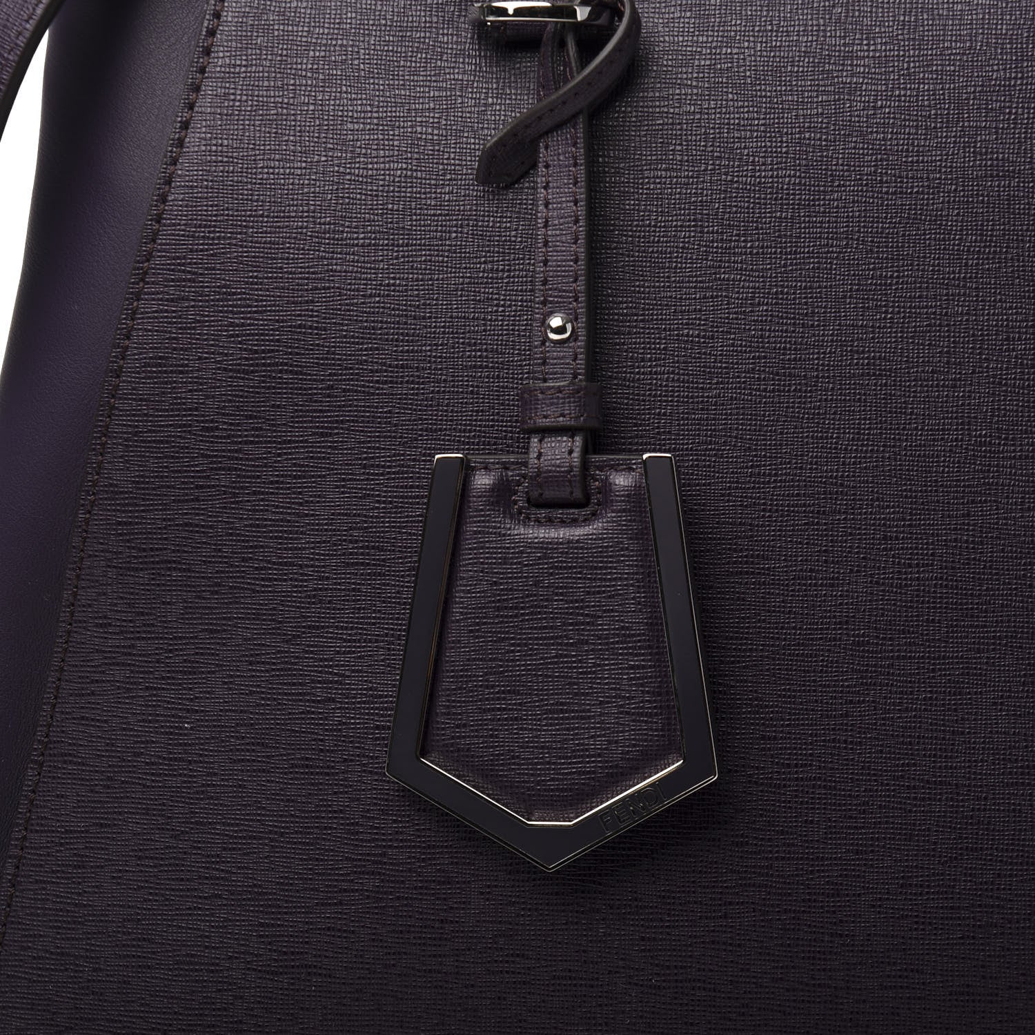 Fendi Vitello Elite Regular 2Jours Tote Ametista 12 of 12