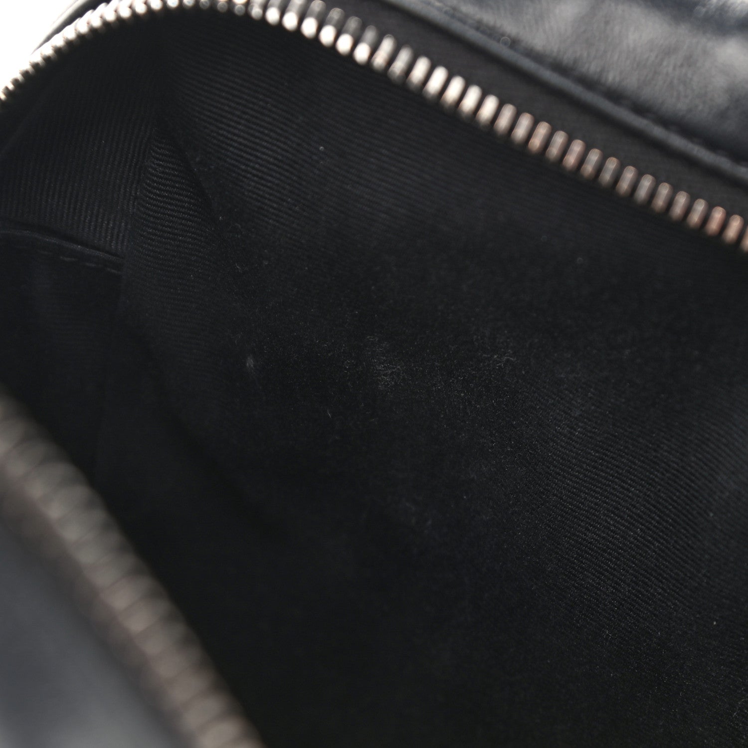 Saint Laurent Calfskin Matelasse Monogram Lou Camera Bag Black 9 of 10