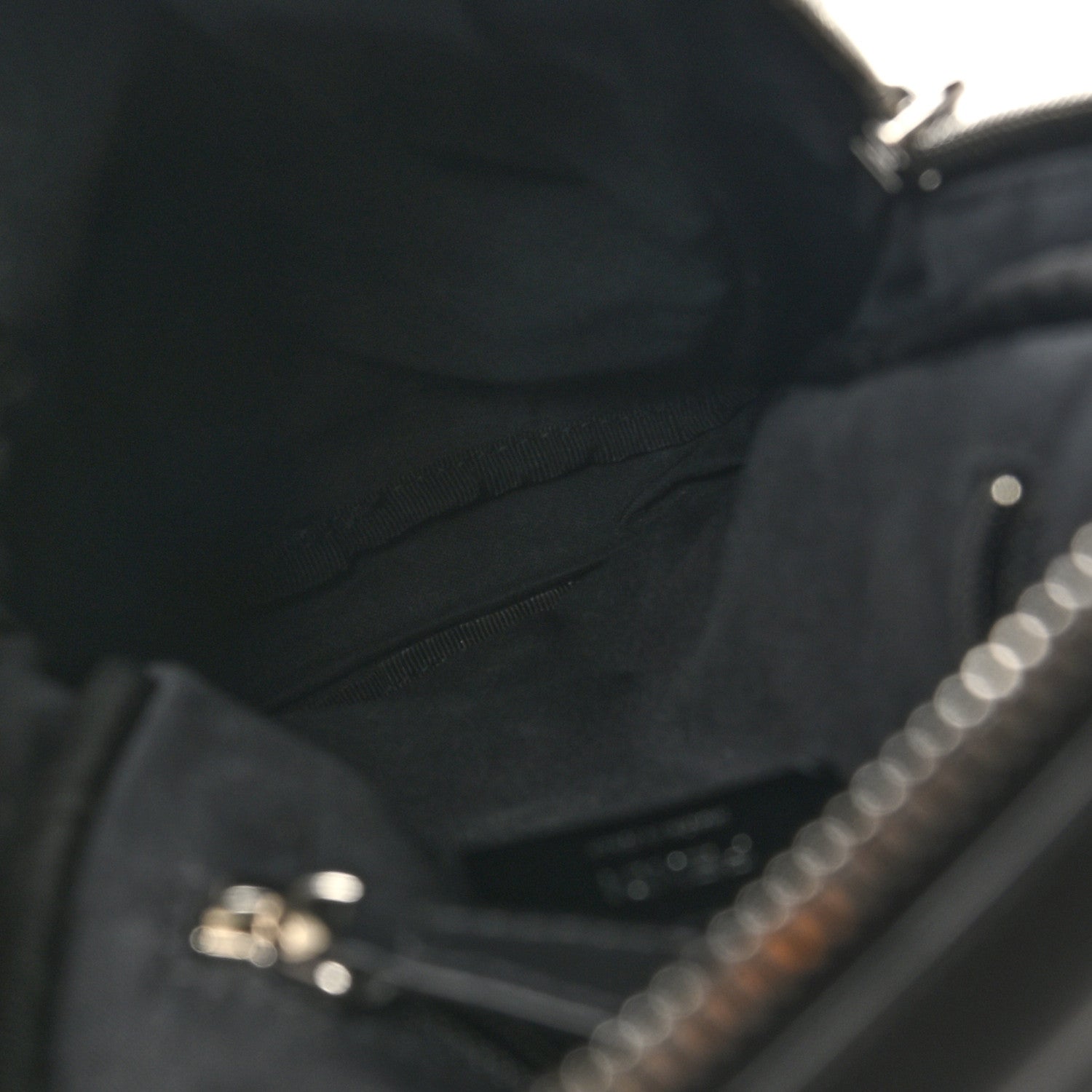 Fendi Glazed Fabric Vitello Liberty FF 1974 Diagonal Sling Bag Tobacco Moresco Black 5 of 12