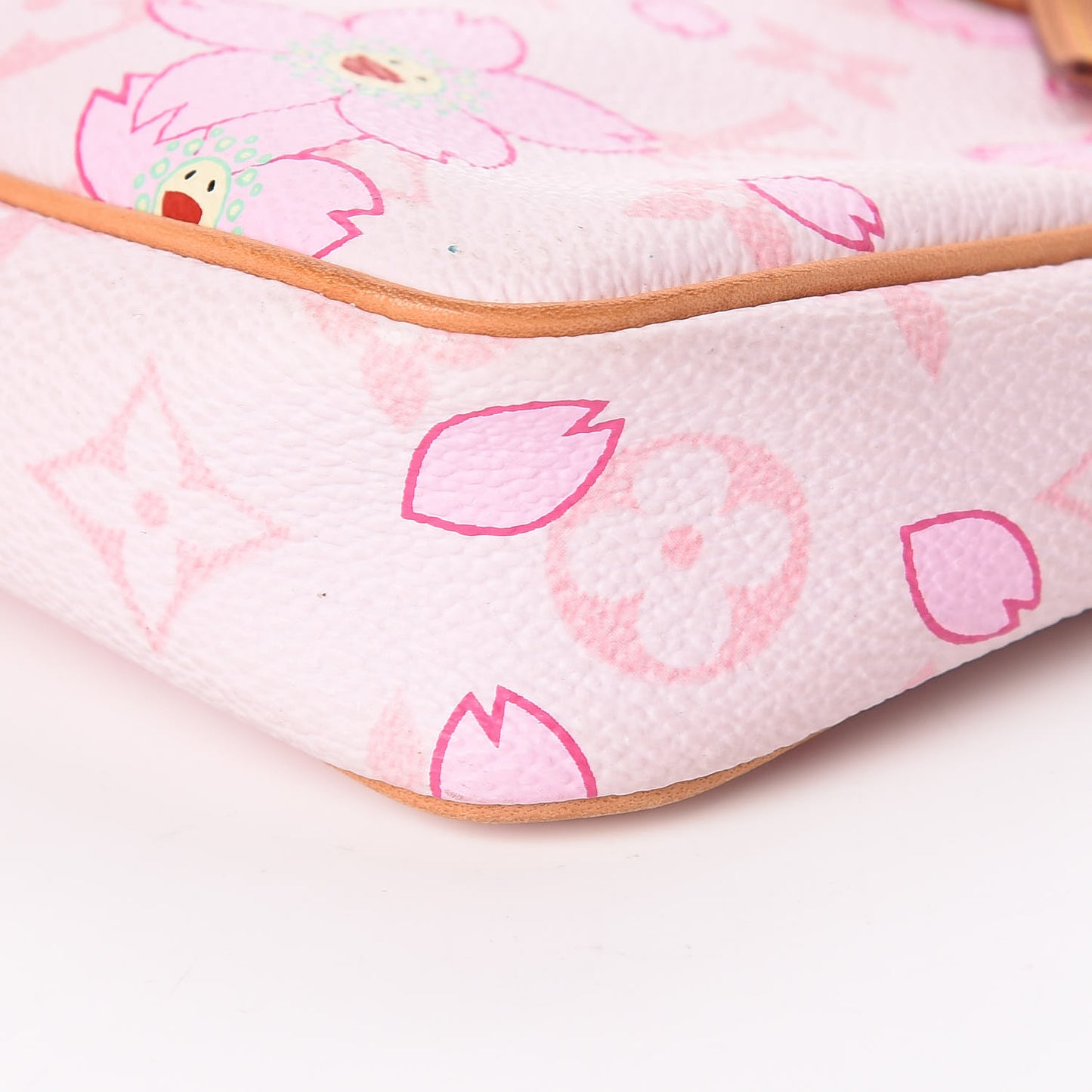 Monogram Cherry Blossom Pochette Accessories Pink