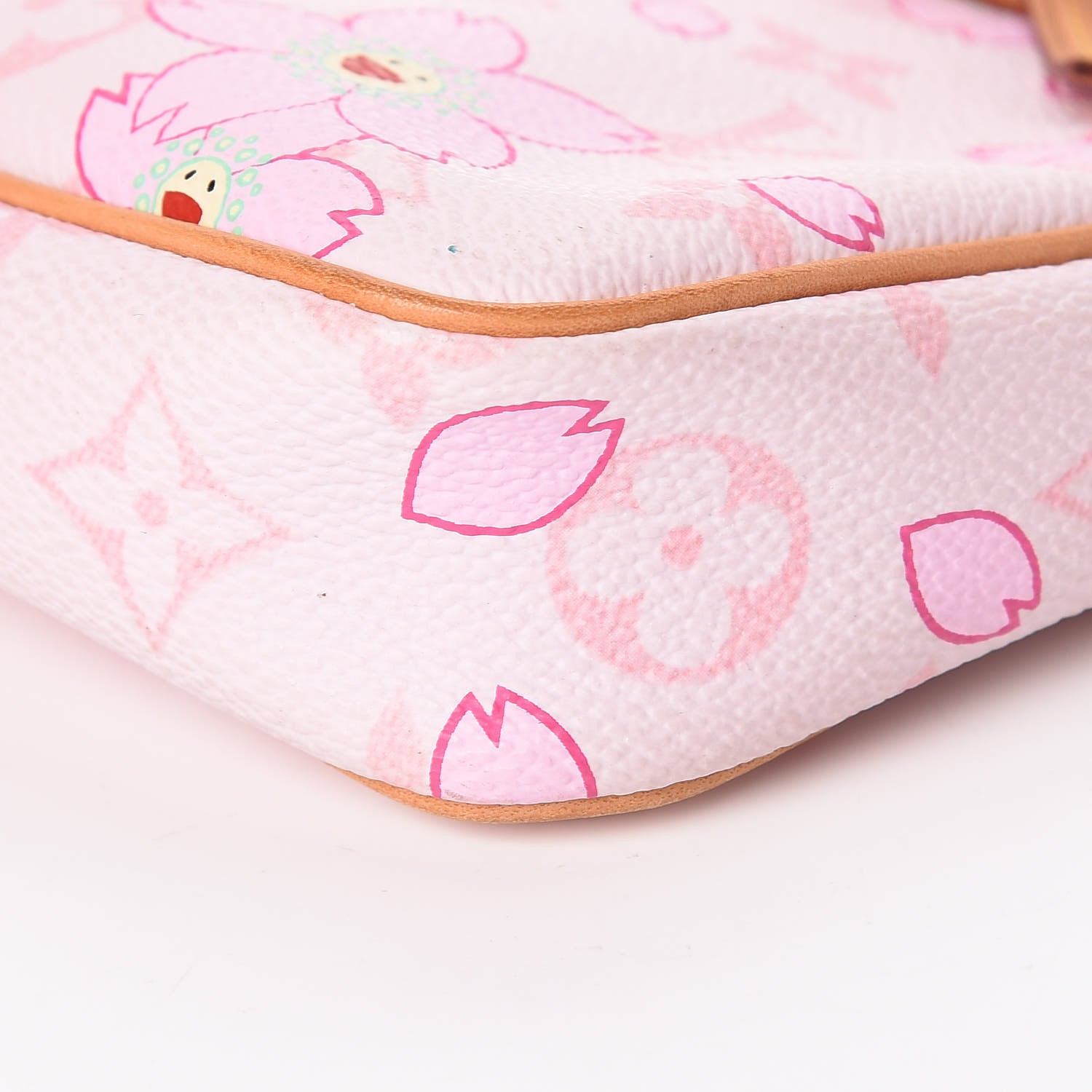 Louis Vuitton Monogram Cherry Blossom Pochette Accessories Pink 9 of 11