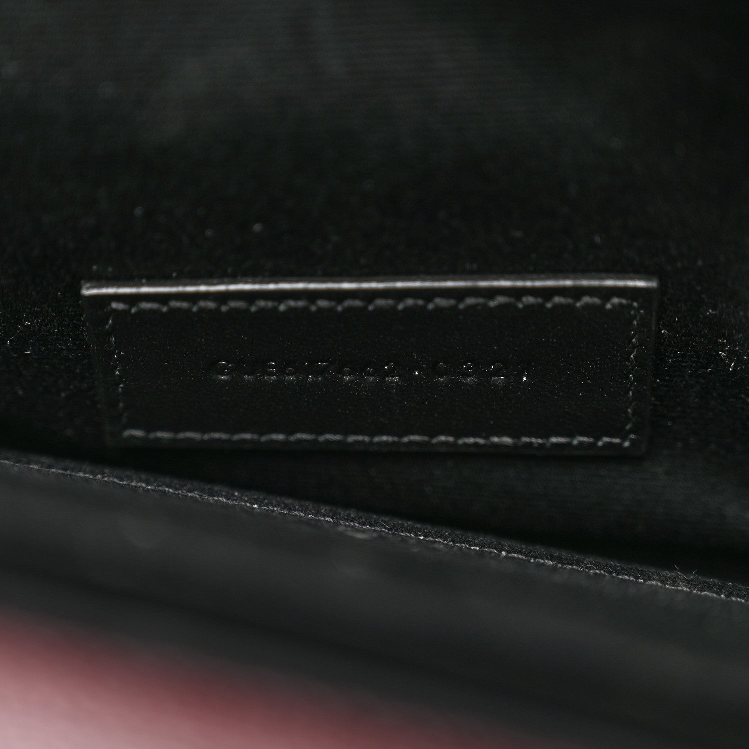 Saint Laurent Grain De Poudre Matelasse Chevron Monogram Envelope Clutch Palissandre 7 of 8