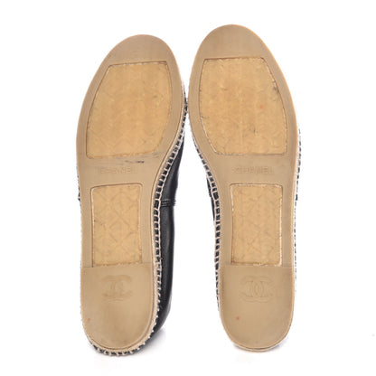 Chanel Lambskin CC Mens Espadrilles 45 Black 7 of 13