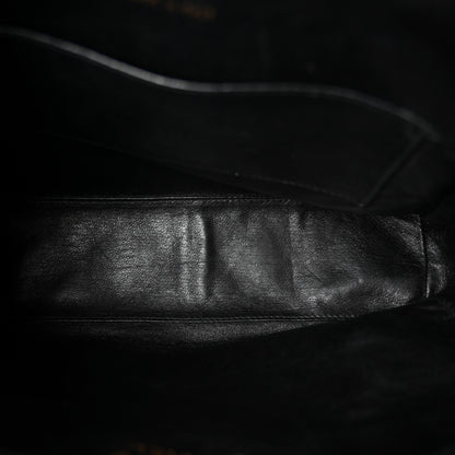 Chanel Lambskin Quilted Messenger Bag Black 5 of 11