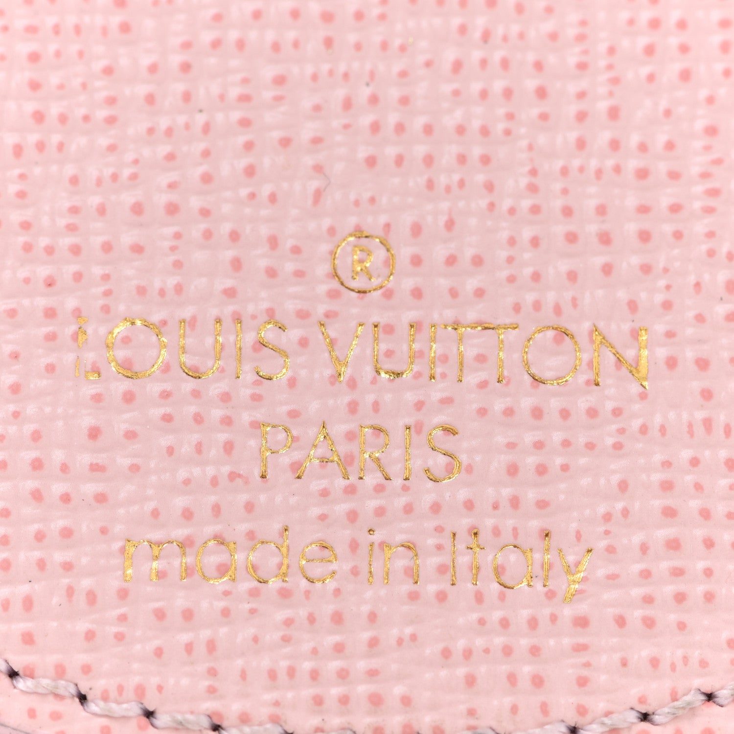 Louis Vuitton Monogram LV Mirror Bag Charm Key Holder Rose Ballerine 5 of 8