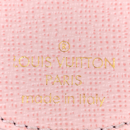 Louis Vuitton Monogram LV Mirror Bag Charm Key Holder Rose Ballerine 5 of 8