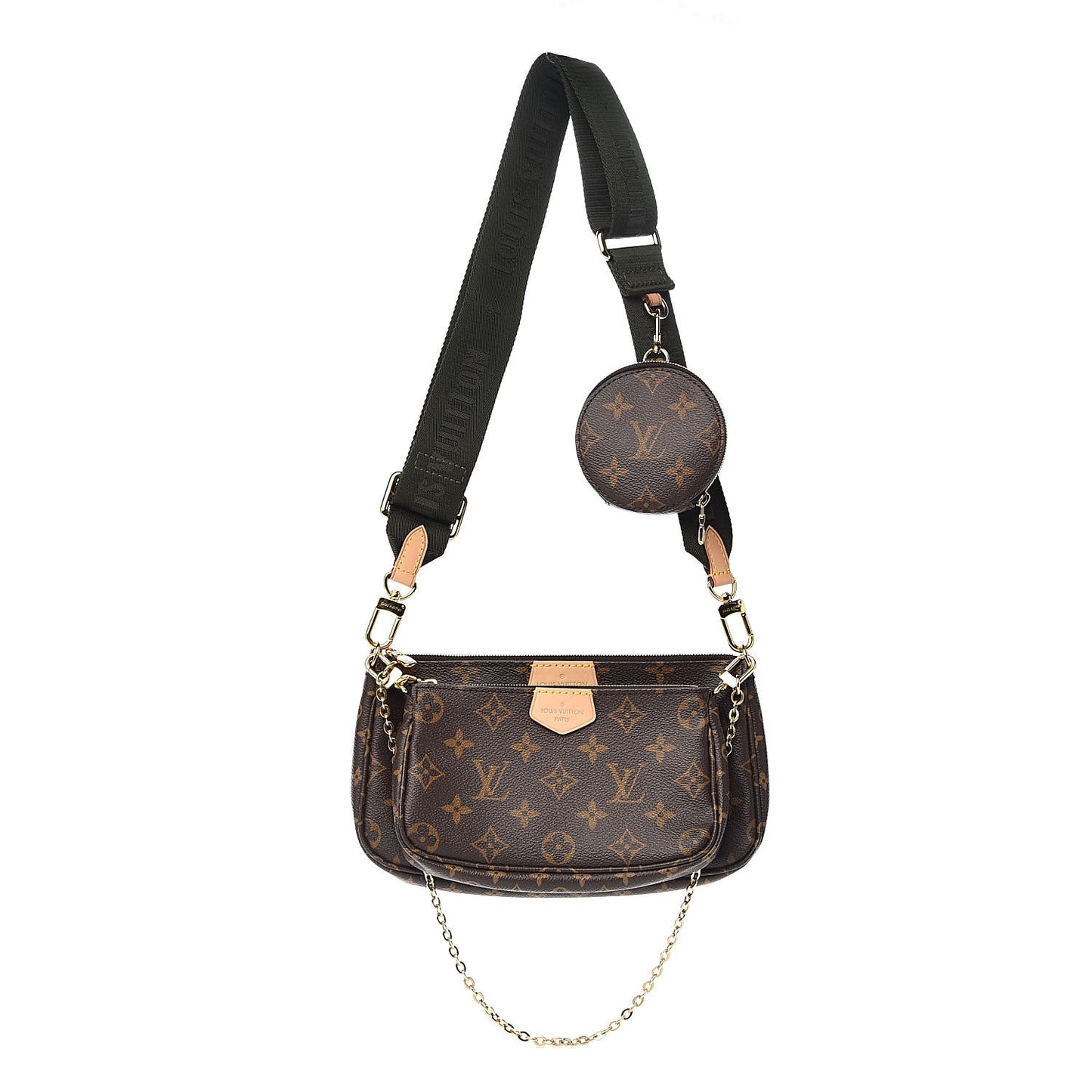 Monogram Multi Pochette Accessories Kaki
