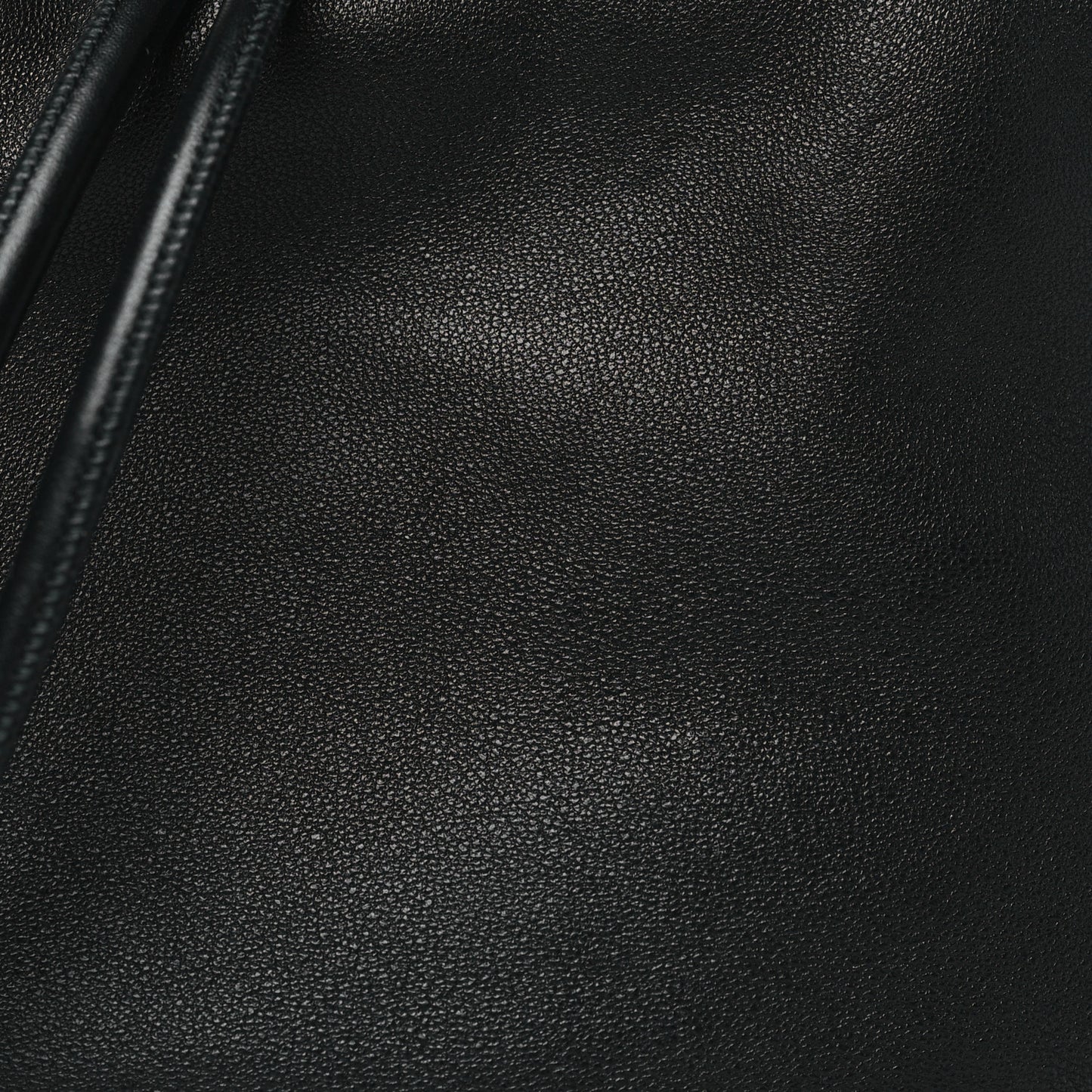 Nappa Calfskin Mini Flamenco Knot Clutch With Chain Black