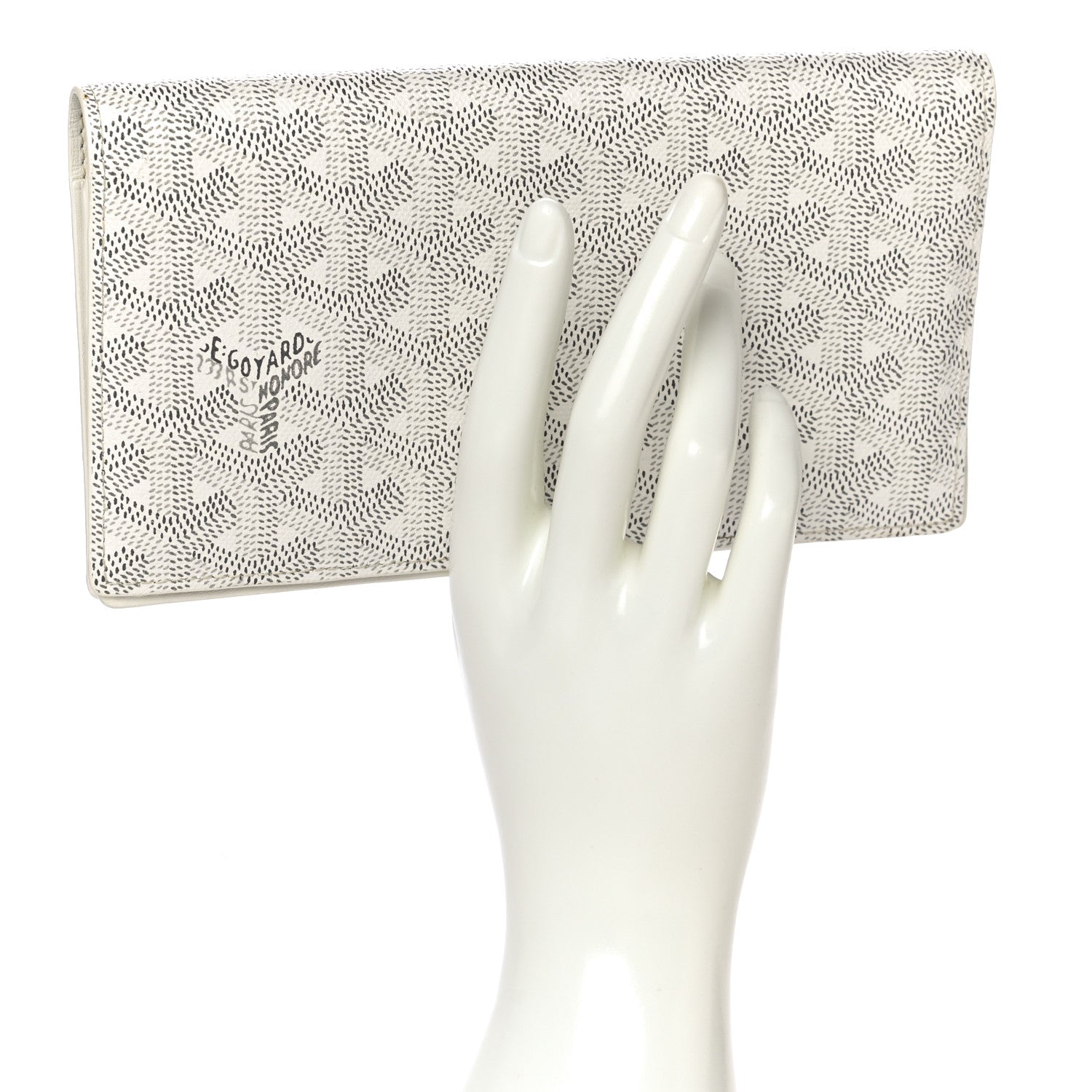 Goyard Goyardine Richelieu Wallet White 2 of 10