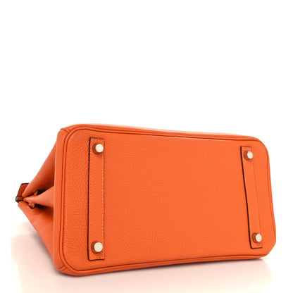 Hermes Togo Birkin 30 Orange 4 of 14