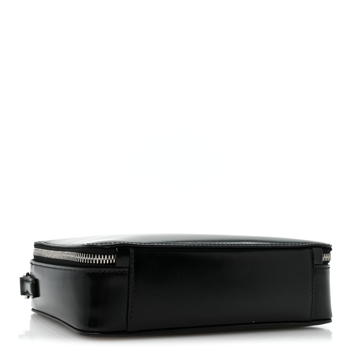 Spazzolato Medium Brique Crossbody Bag Black