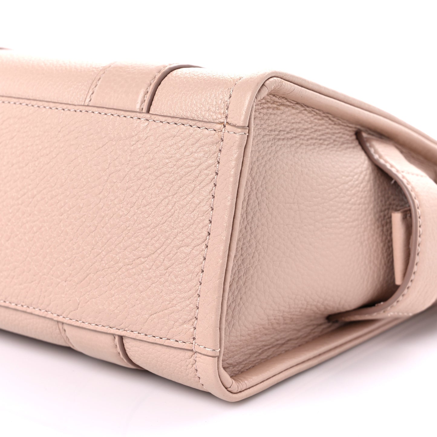 Grained Calfskin Small The Tote Bag Rose Dust