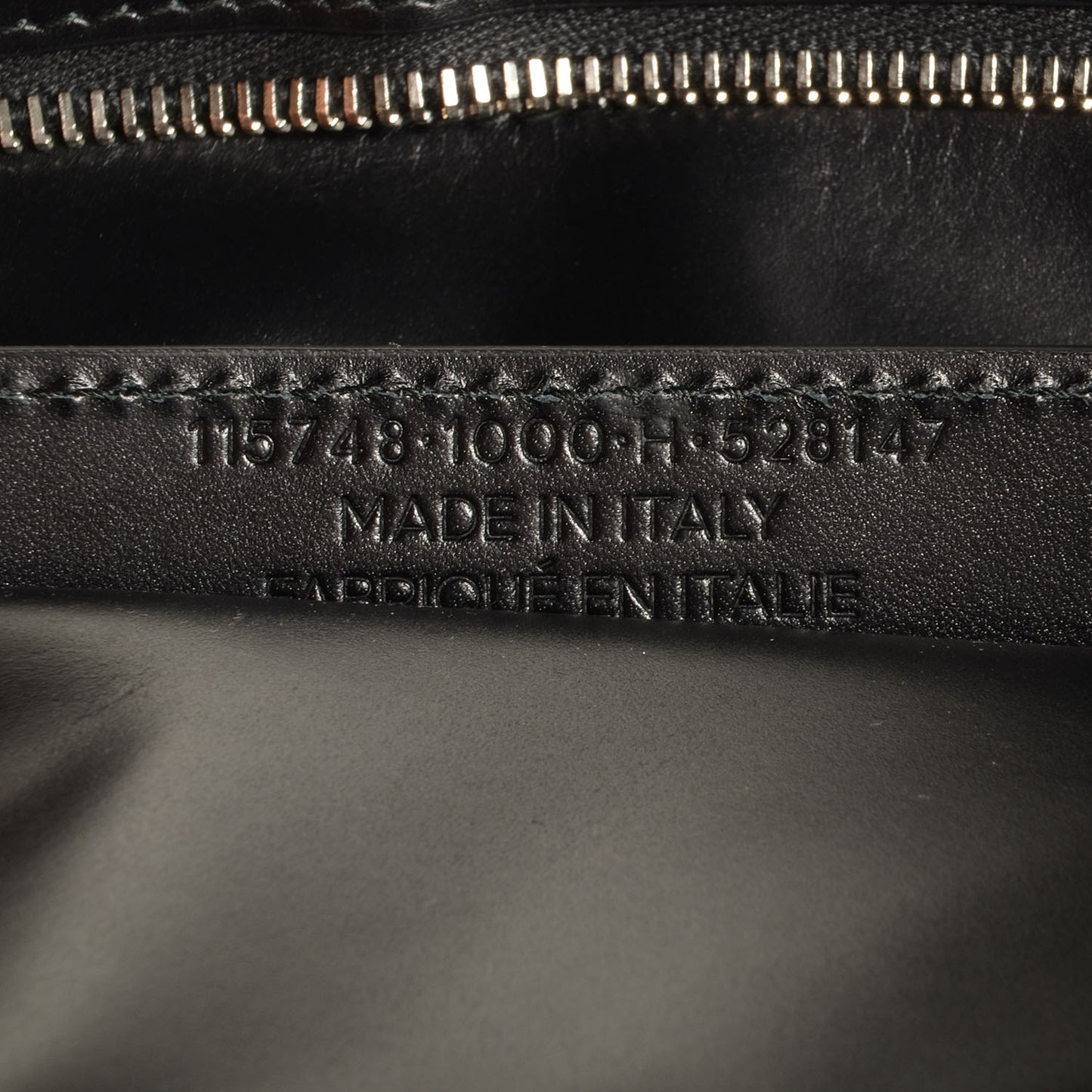 Calfskin Mesh City Black