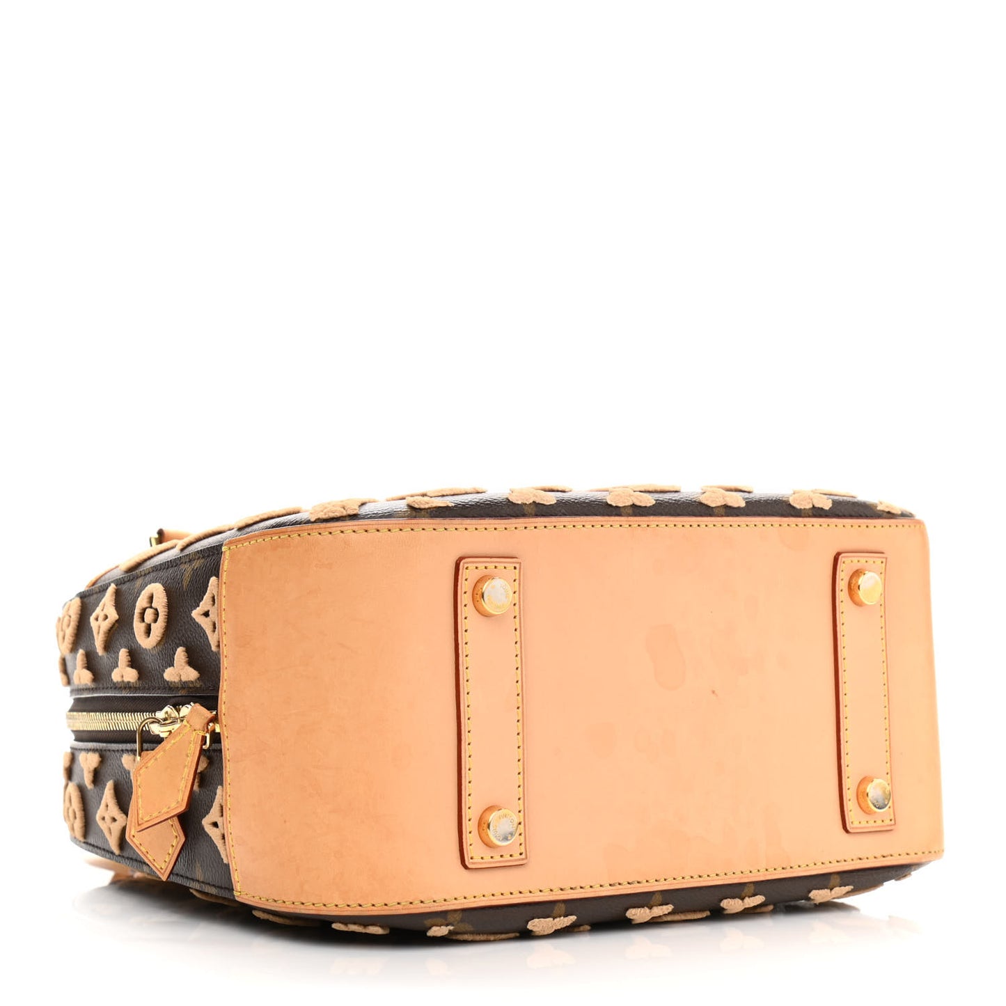 Monogram Tuffetage Deauville Cube Caramel