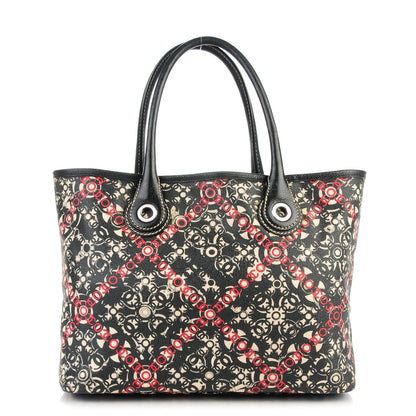 Chanel Coated Canvas Coco Tote Black 1 of 8