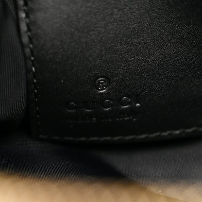 Gucci GG Supreme Monogram Wrist Wallet Black 6 of 10