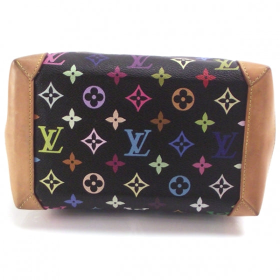 Louis Vuitton Monogram Multicolor Audra Black 4 of 9