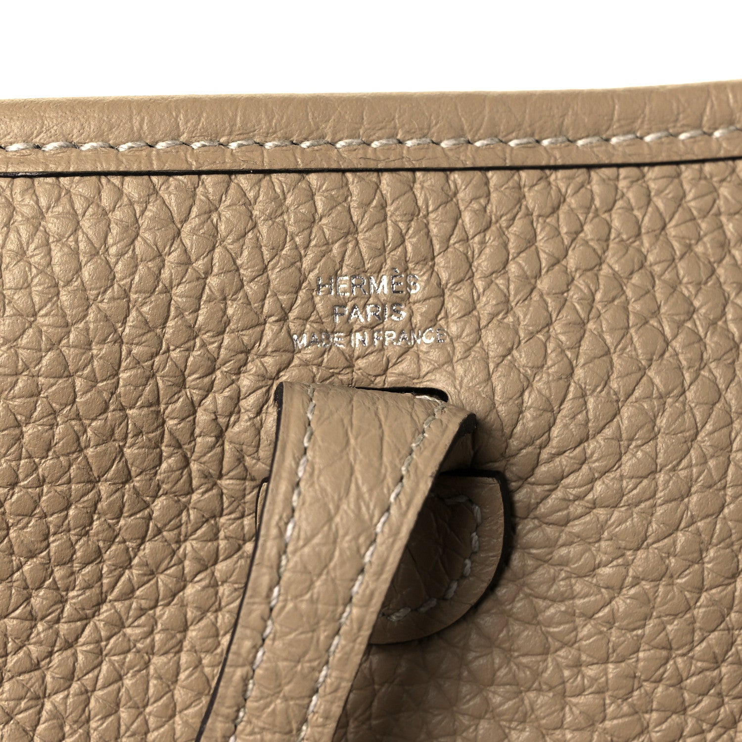 Hermes Taurillon Clemence Amazone Evelyne TPM Trench Craie 5 of 8