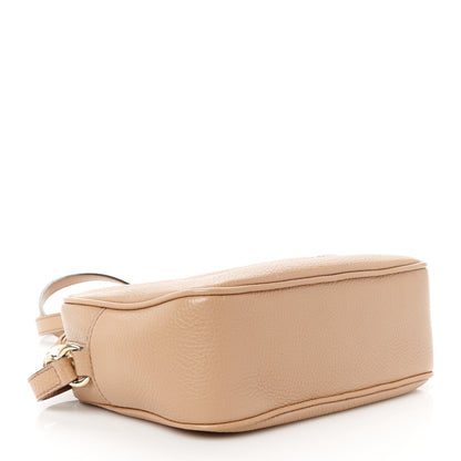 Gucci Pebbled Calfskin Small Soho Disco Bag Camelia 4 of 12