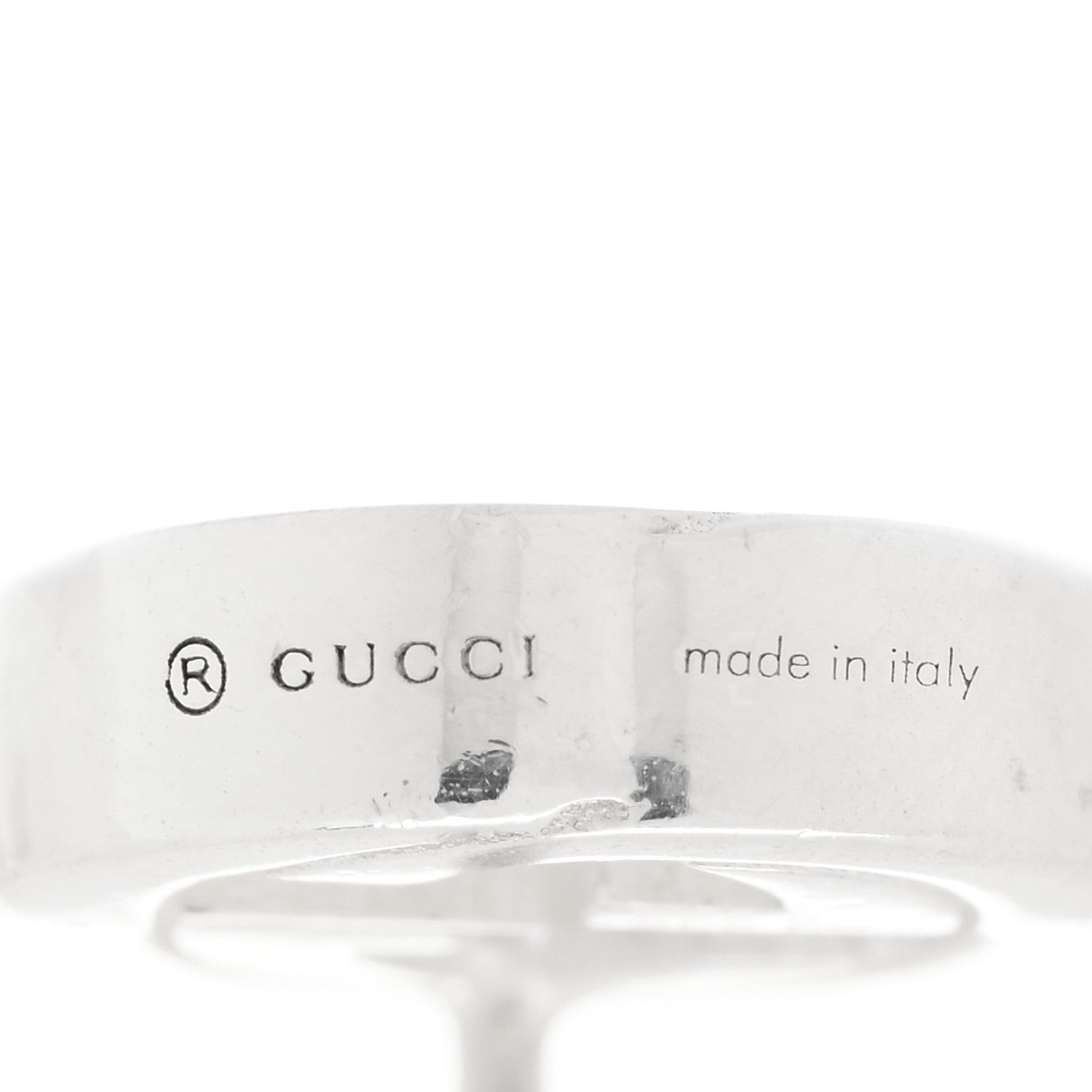 Gucci Sterling Silver Interlocking GG Stud Earrings 4 of 4