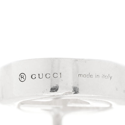 Gucci Sterling Silver Interlocking GG Stud Earrings 4 of 4