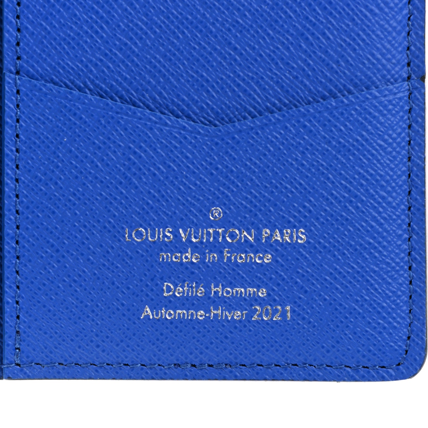 Louis Vuitton Vintage Monogram Everyday LV Pocket Organizer Blue 6 of 7