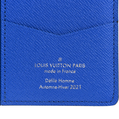 Louis Vuitton Vintage Monogram Everyday LV Pocket Organizer Blue 6 of 7