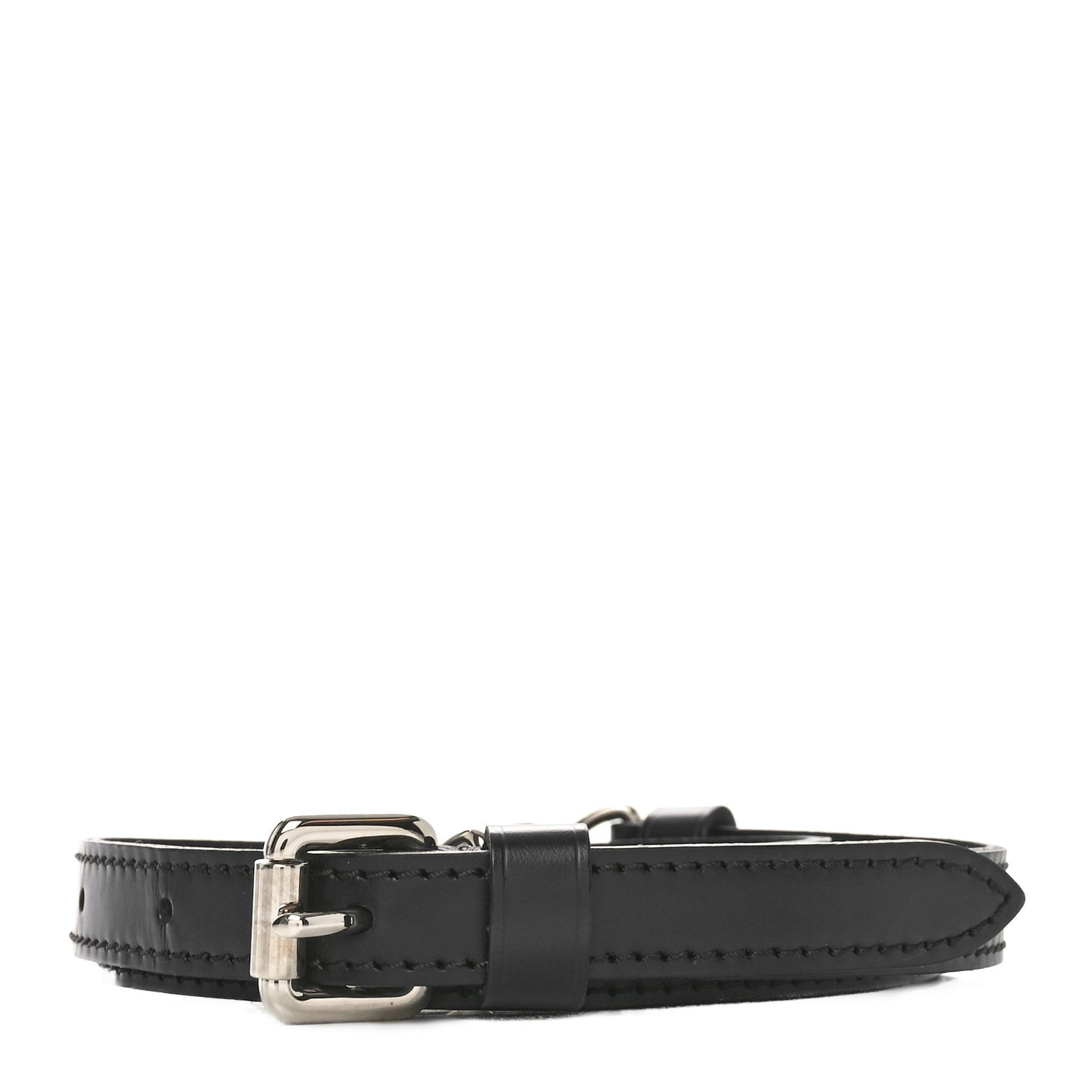 Calfskin 16mm Adjustable Shoulder Strap Black