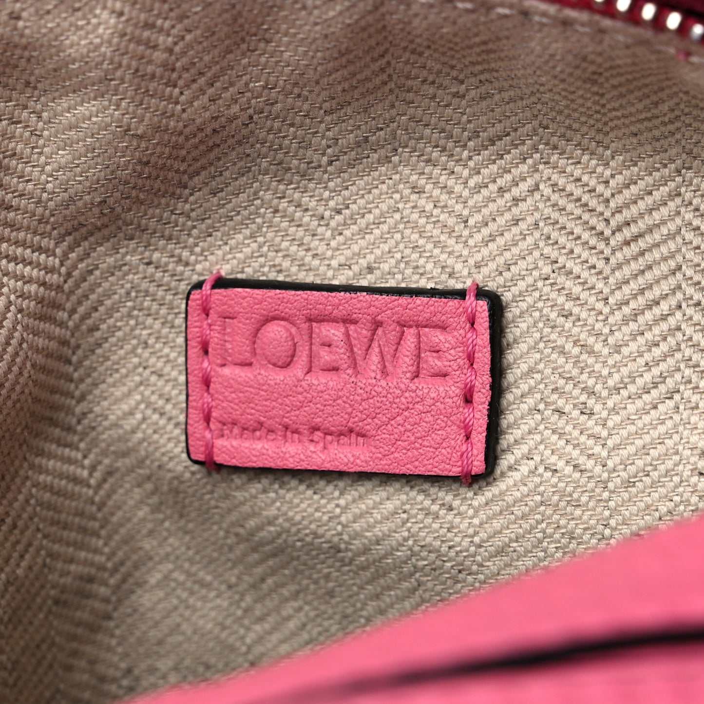Calfskin Mini Puzzle Bag Wild Rose