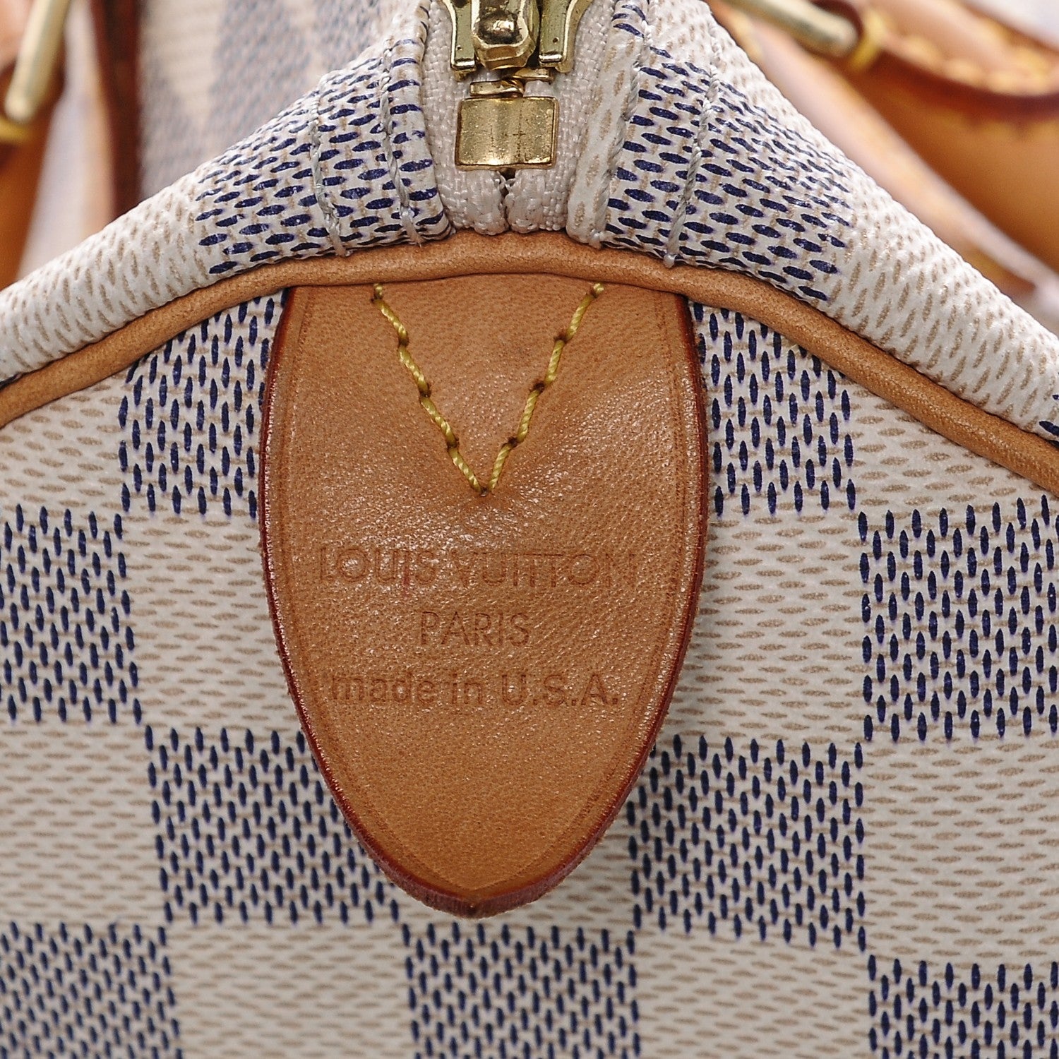 Louis Vuitton Damier Azur Speedy 30 6 of 7