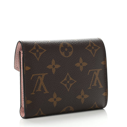Louis Vuitton Monogram Victorine Wallet Rose Ballerine 2 of 4