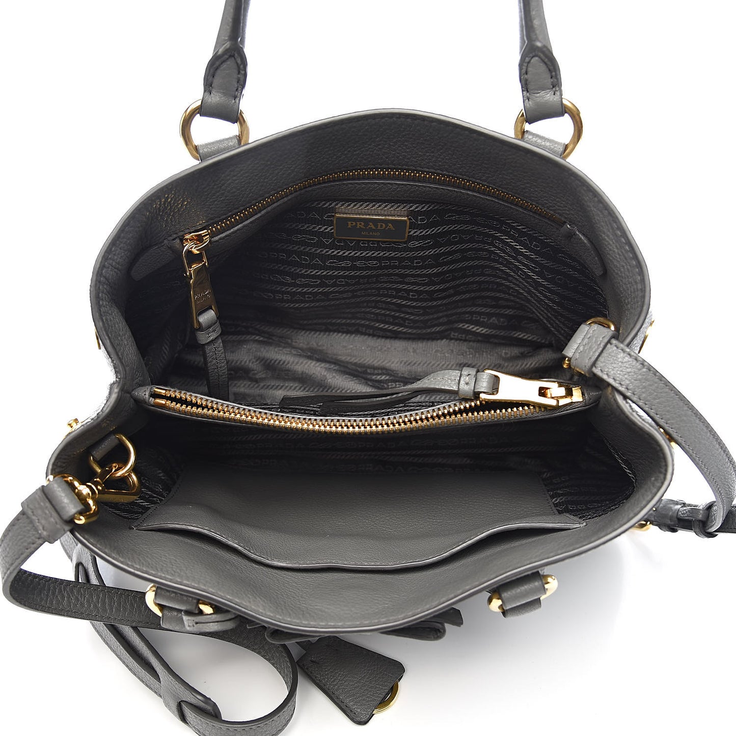 Vitello Phenix Small Bag Marmo