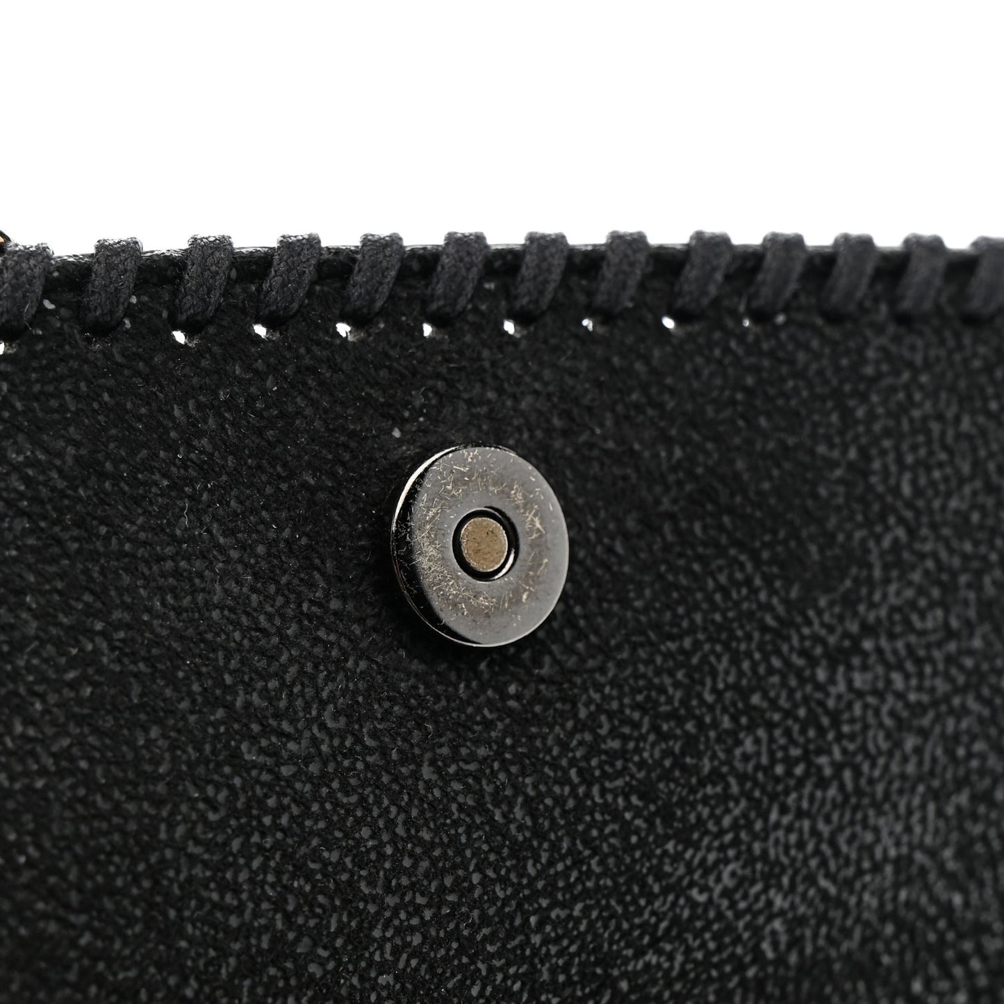 Shaggy Deer Mini Falabella Crossbody Bag Black