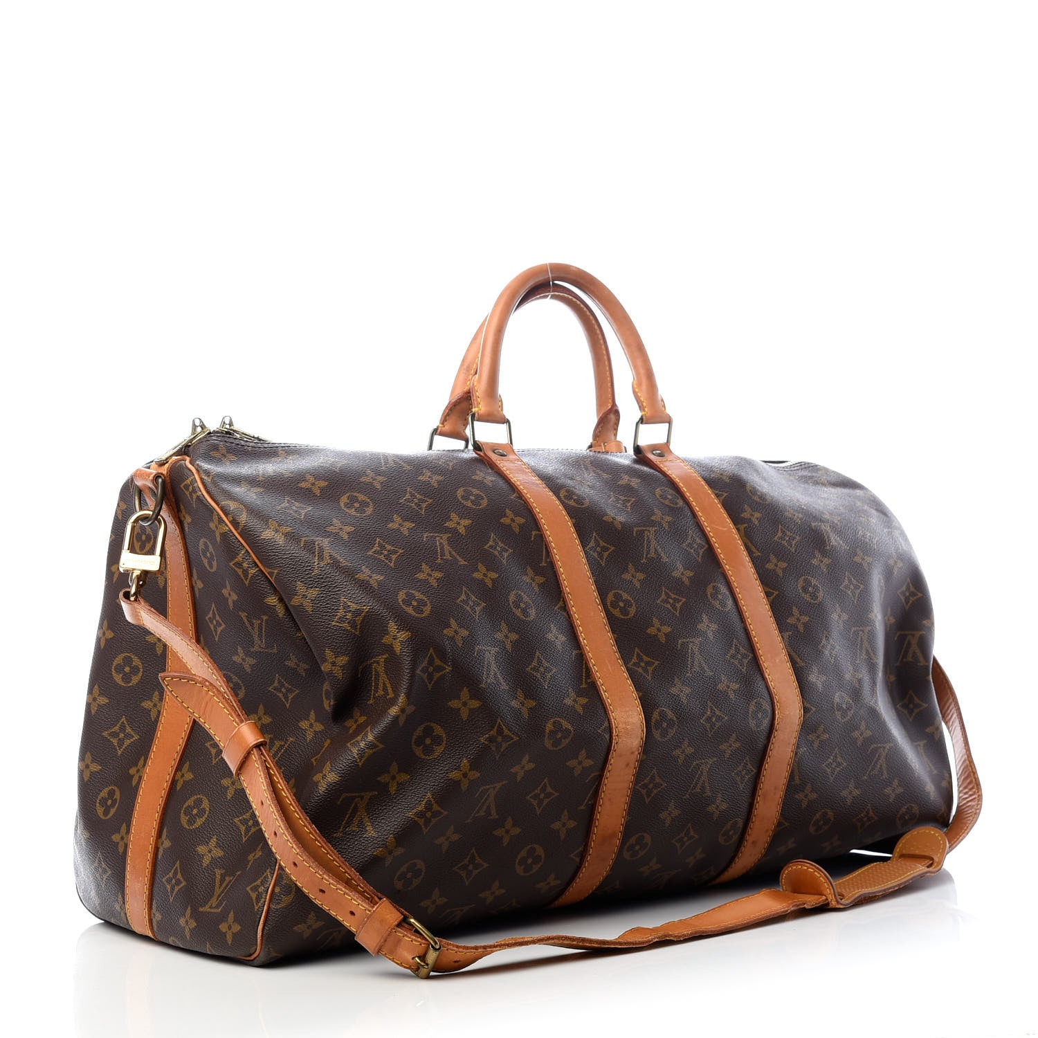 Louis Vuitton Monogram Keepall Bandouliere 55 2 of 8