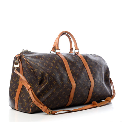 Louis Vuitton Monogram Keepall Bandouliere 55 2 of 8