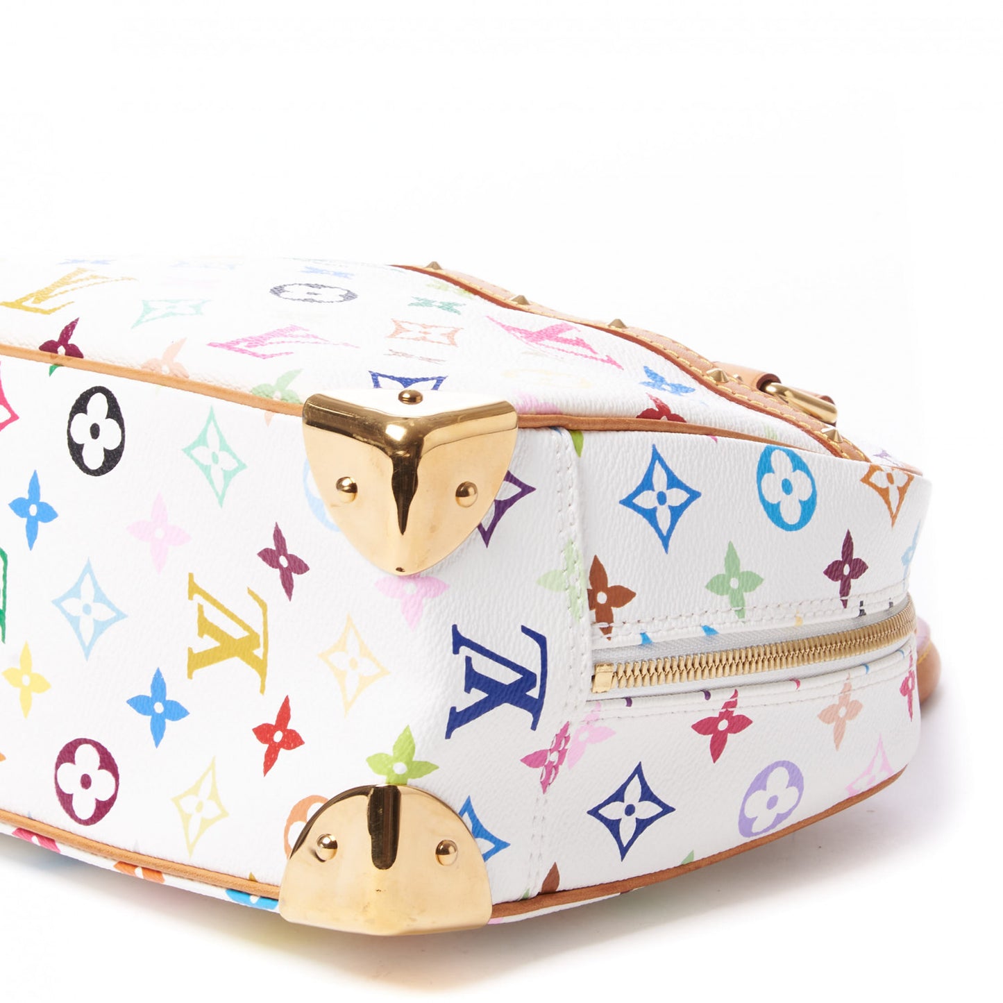 Monogram Multicolor Trouville White
