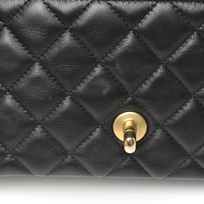 Chanel Lambskin Quilted Mini Rectangular Flap Black 15 of 16