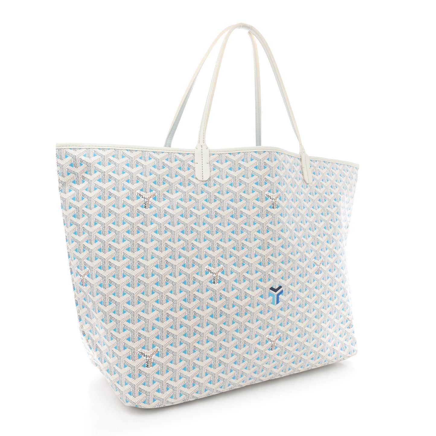 Goyardine Saint Louis Claire Voie GM White Opaline