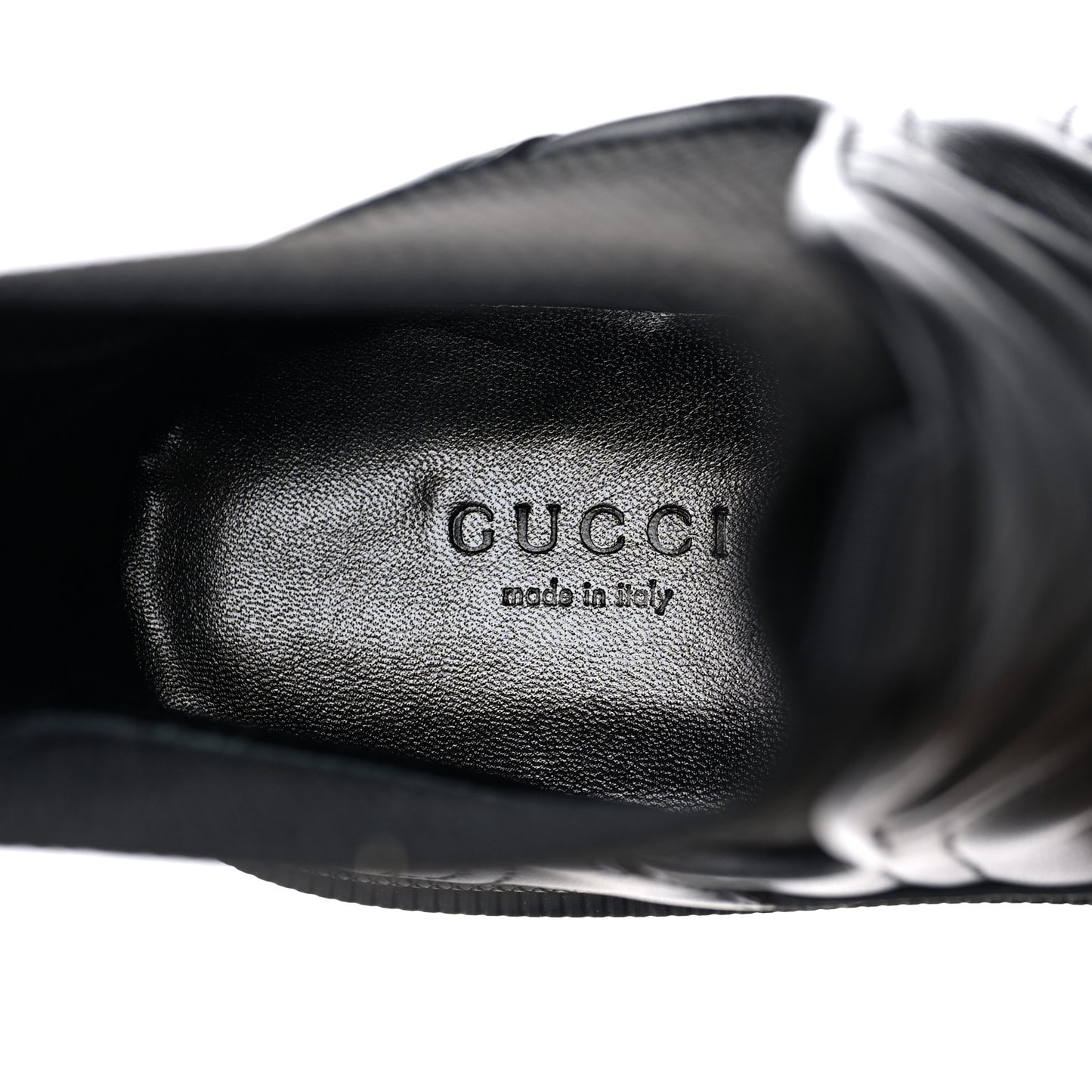Calfskin Nappa Matelasse Frances Chelsea Boots 36 Black
