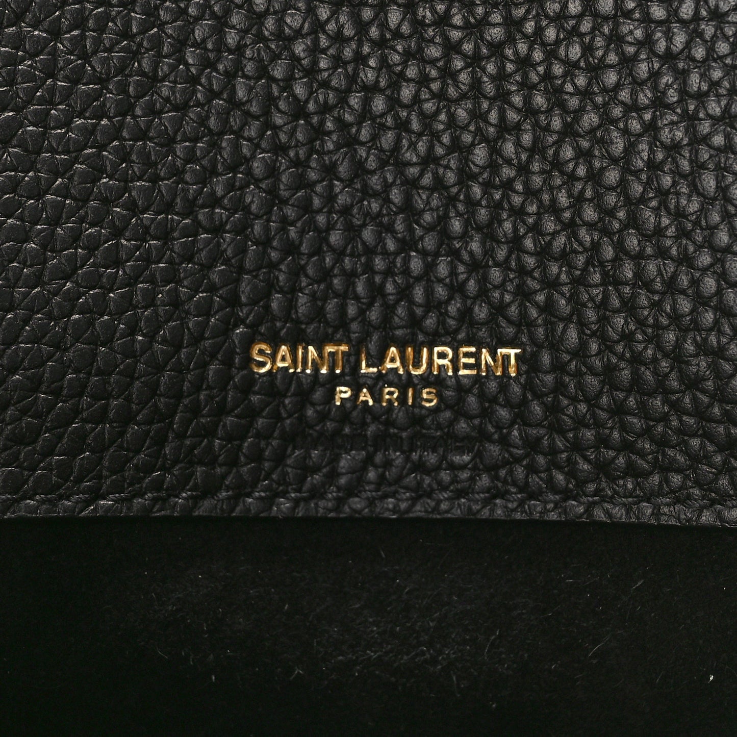 Grained Calfskin Small Supple Sac De Jour Black